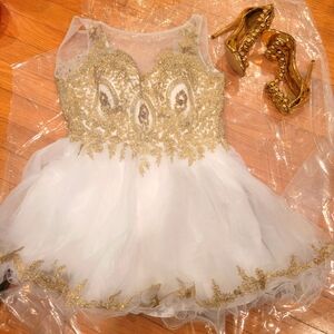 Cinderella Divine Mini Dress & Goddess Shoes Bundle